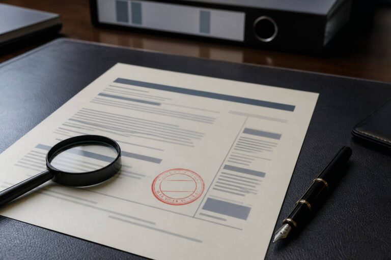 Attestation décennale : les mentions à vérifier avant signature